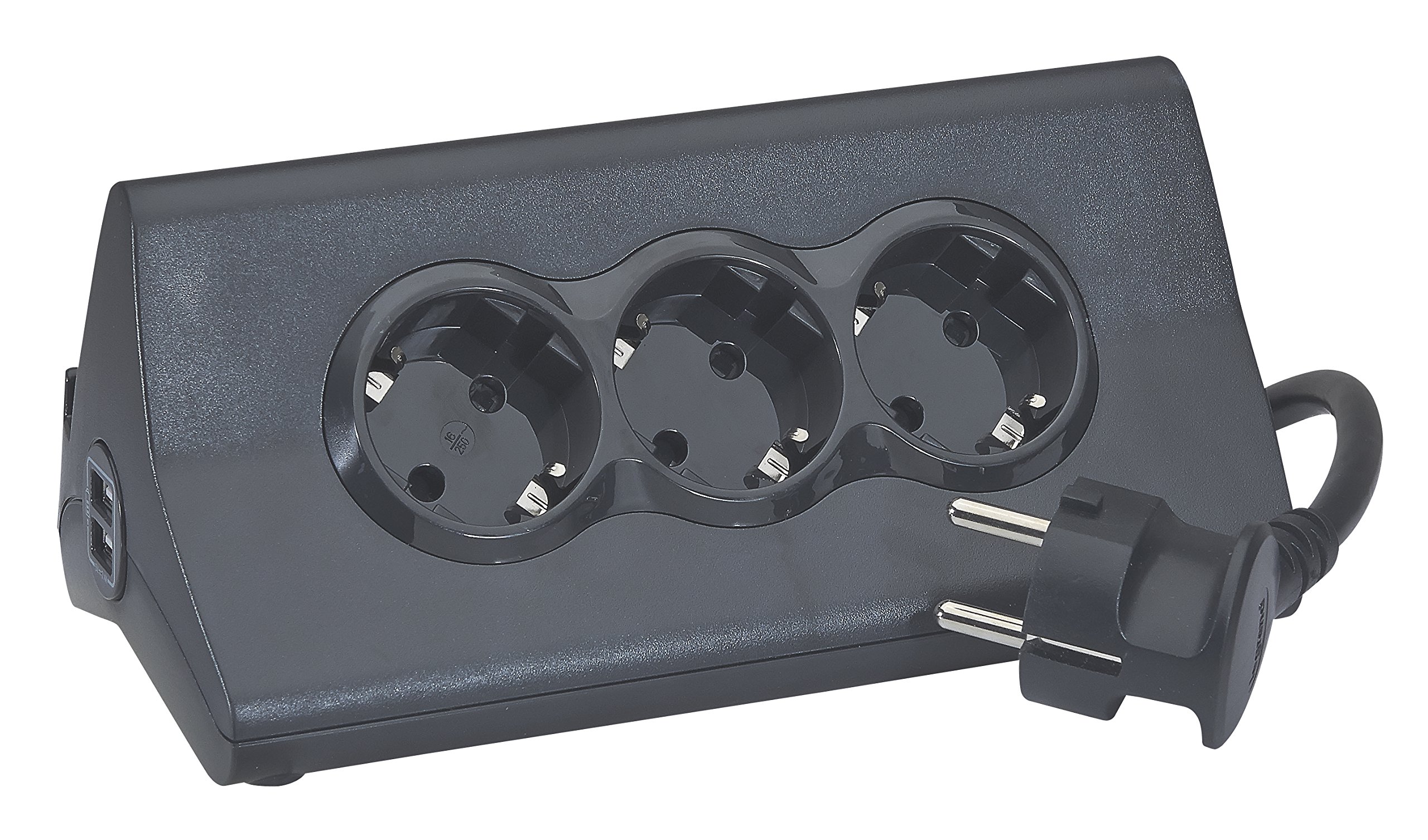 Legrand 694810 Bloc multiprise, Noir
