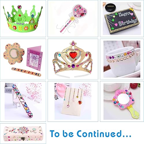 Miniatura 7 de RICHNESS 110 piezas Joyas Autoadhesivas para Manualidades Jumbo Bling Pegatinas de Gemas de Cristal Formas y Colores Surtidos Pegatinas de Strass