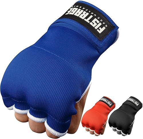 FISTRAGE - Guantes de boxeo para boxeo para punzones, elásticos acolchados debajo de los mitones, soporte rápido para muñeca largo, protector de disponible en Yaxa Colombia