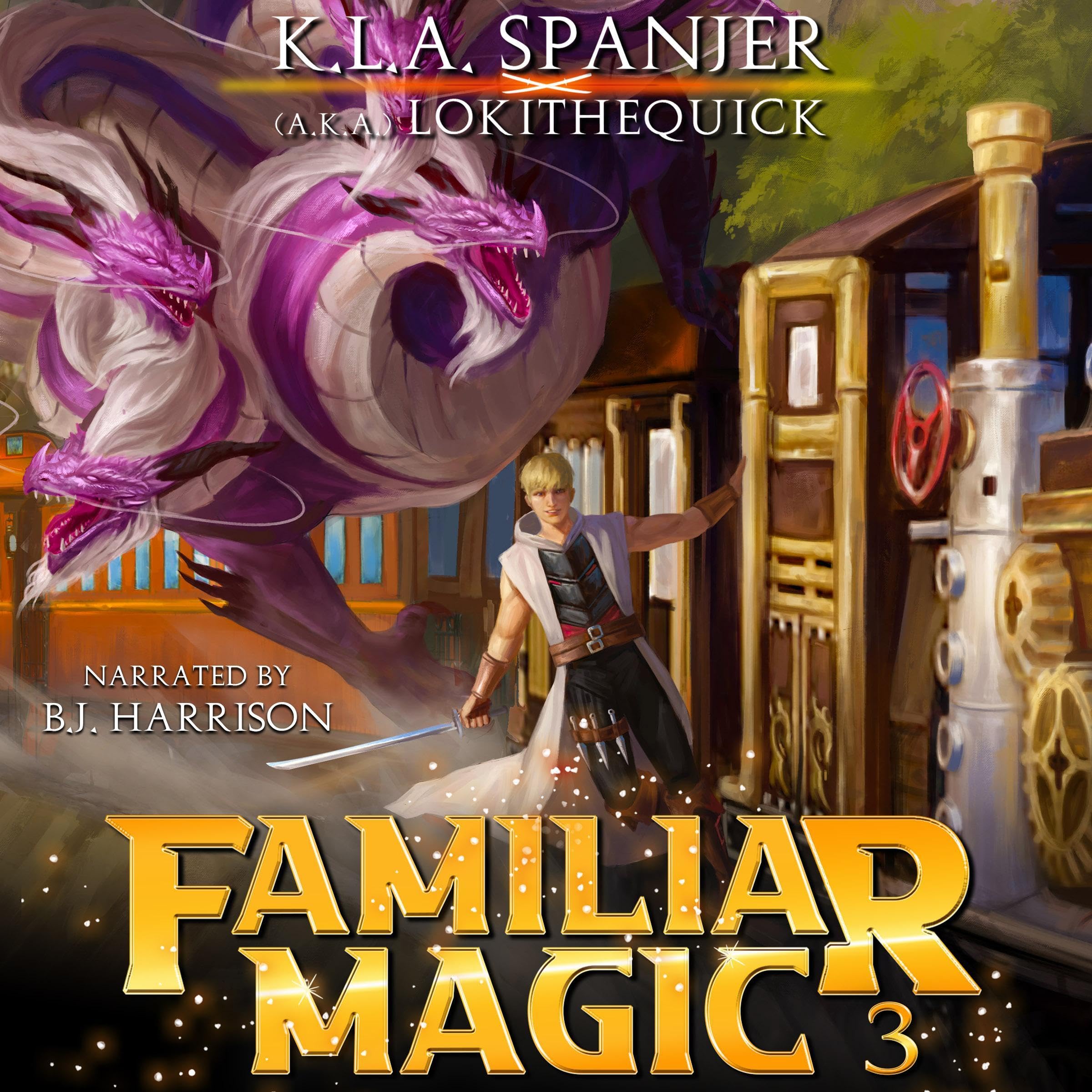 Cover art for Familiar Magic: Book Three
