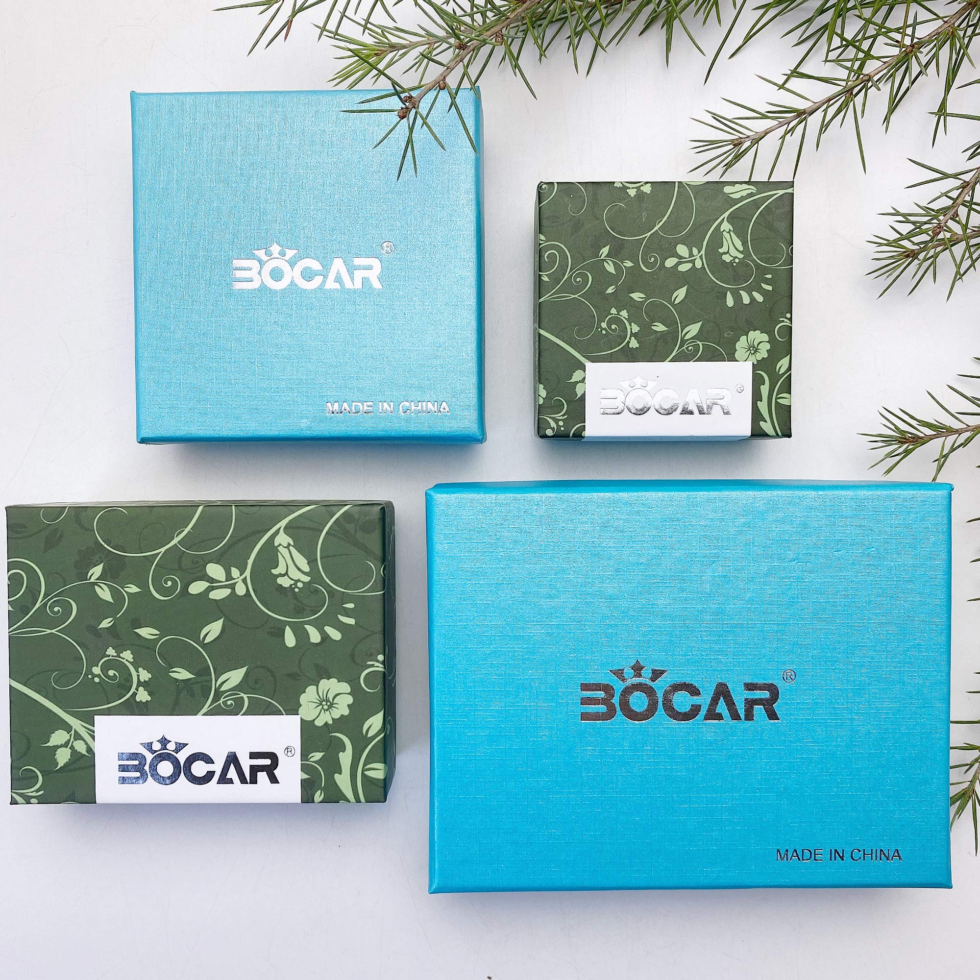 Bocar Collana a catena delle donne dei branelli della glassa lega colorata multistrato (NK-10060)