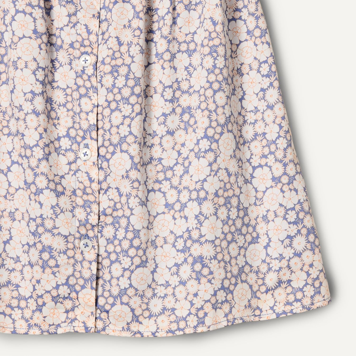 Amazon Essentials x Sofia Grainge Toddler and Baby Girls' Cotton Sateen Dress with Collar - Image 5