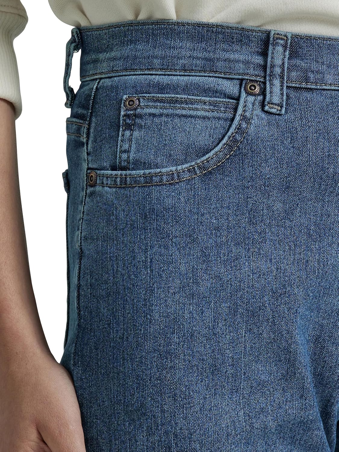 Lee Womens Original Relaxed Fit Straight Leg Jean - Image 4