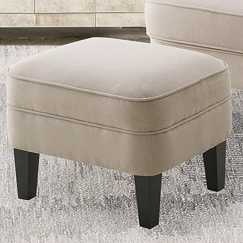 Miniatura 15 de Rosevara Atlas - Silla decorativa moderna de mediados de siglo, sillón tapizado con cojín suave para sala de estar, dormitorio y espacios pequeños