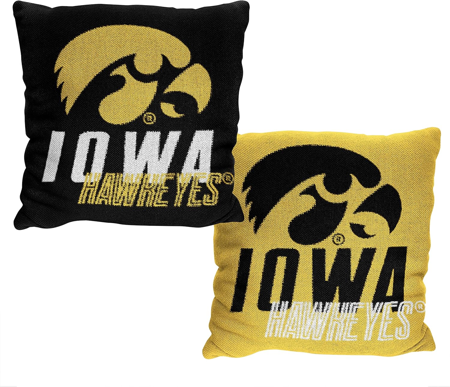 Northwest NCAA LSU - Louisiana ST. Reverb 20 x 20 Double Sided Jacquard Accent Throw Pillow