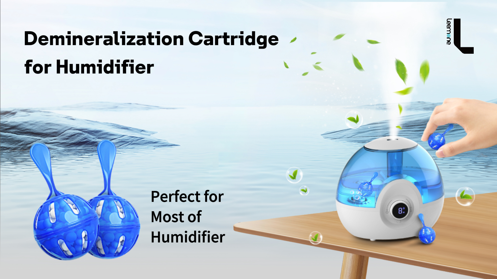 Humidifier Fish Leemone Humidifier Cleaner 12 Pack ,Demineralization ...