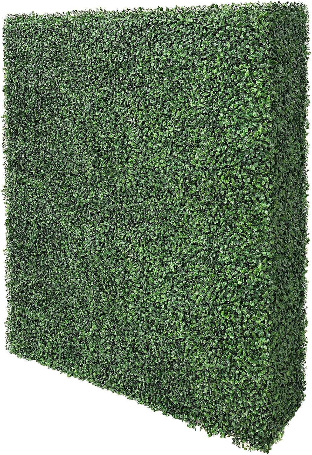 Artificial Hedge Wall Without Planter, Outdoor or Indoor Decorative Privacy Wall, Great for Balcony, Patio, Deck, TOP Cover Panel is Included ... (48" W*12" D*62" H)