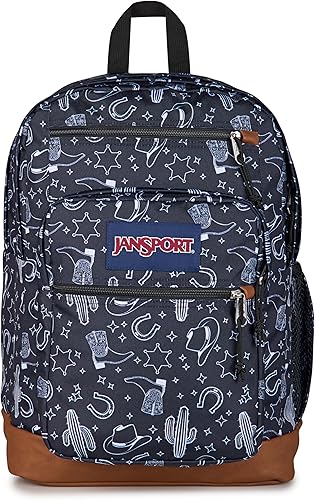 Miniatura 14 de JanSport Mochila genial con funda para laptop de 15 pulgadas, mochila grande para computadora con 2 compartimentos, correas ergonómicas, Coconut,