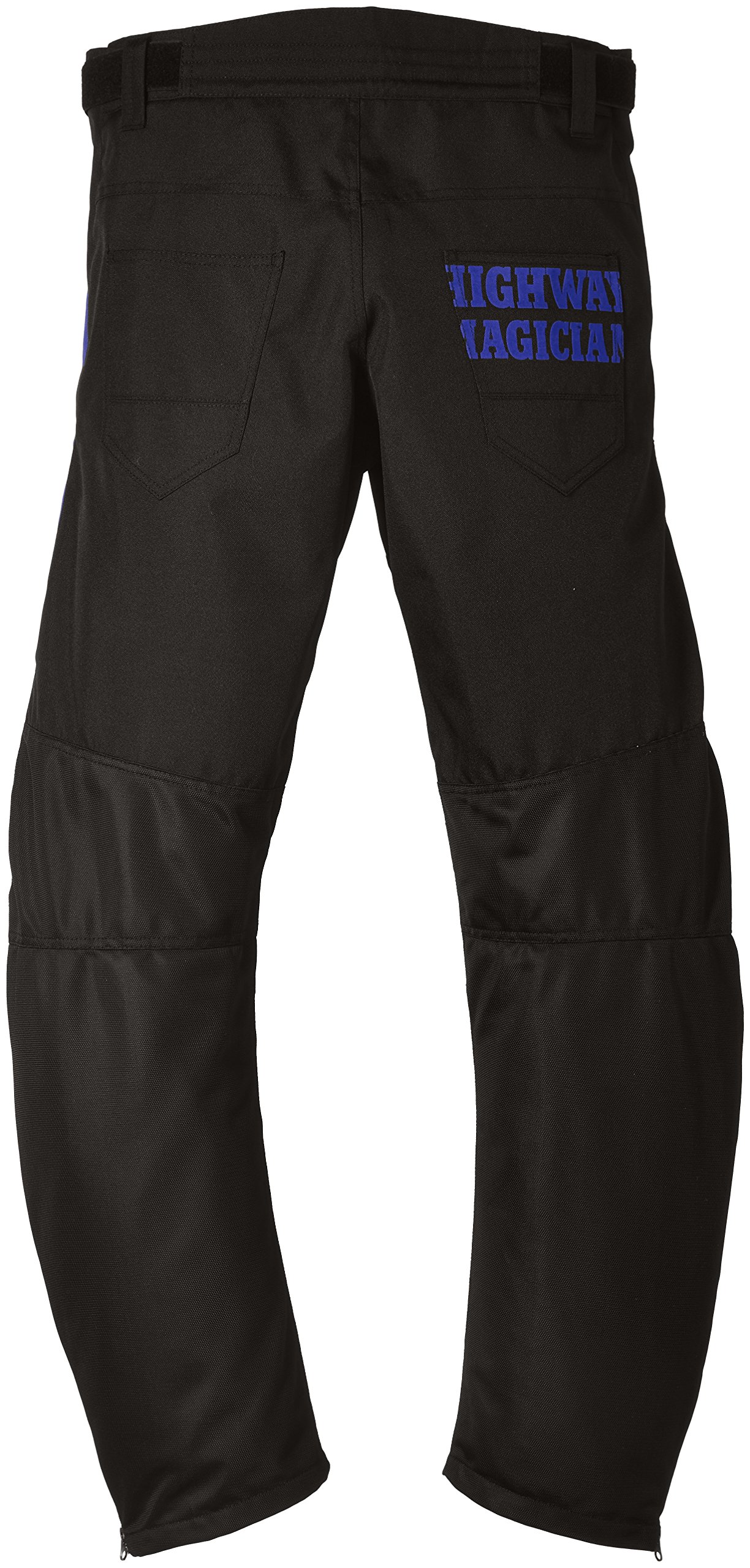 Amazon | イエローコーンメッシュパンツ YP-7131ブラック/ブルー L