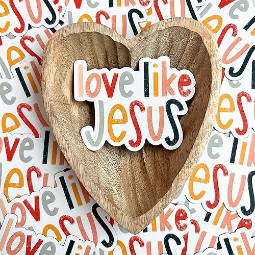 Miniatura 3 de Swaygirls Christian magnets  Religious magnets  Christian faith fridge magnets  Bible verse quote magnets  Love like Jesus magnet