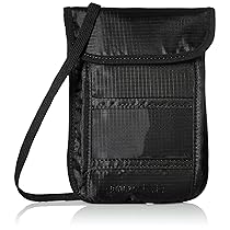 Amazonbasics Nylon Unisex Wallet (Black)