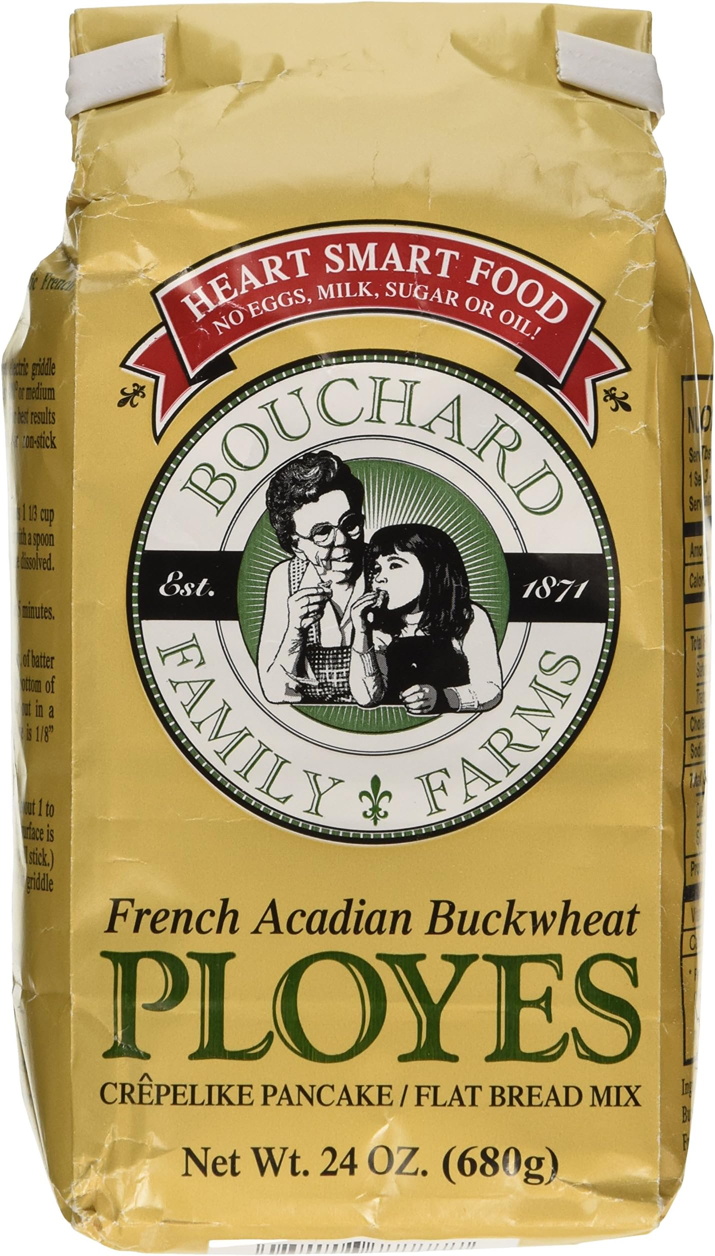 PLOYES Mix Pancake Unbl Wheat And Buckwheat, 24 OZ