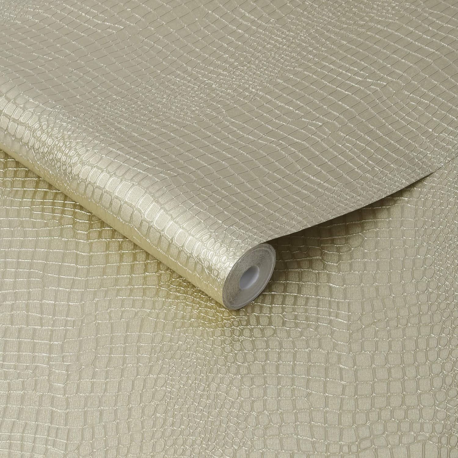 Graham & Brown Crocodile Gold Wallpaper