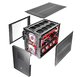 Thermaltake Core X9 E-ATX対応 超大型 キューブケース Amazon.in: Buy Thermaltake Core X9 Black Edition E-ATX