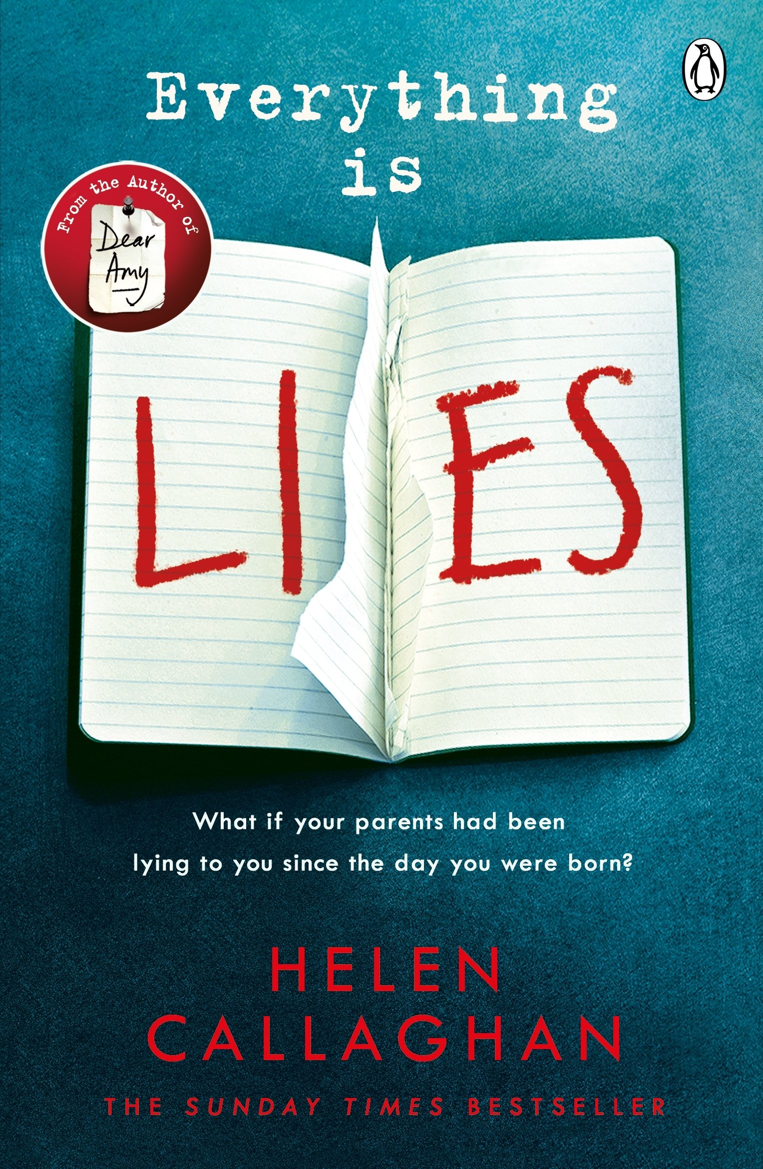 Everything Is Lies: Helen Callaghan (Very good condition paperback ) Signed