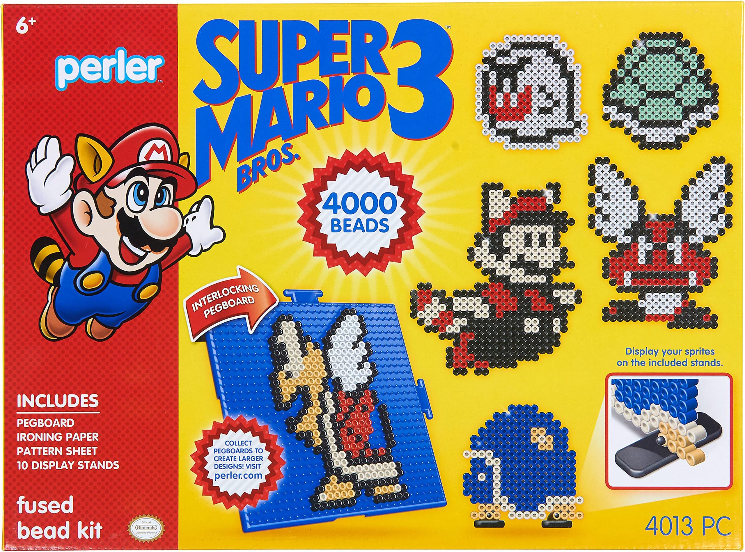 Beads Super Mario Crafts Mega Activity Kit, 4013 pcs