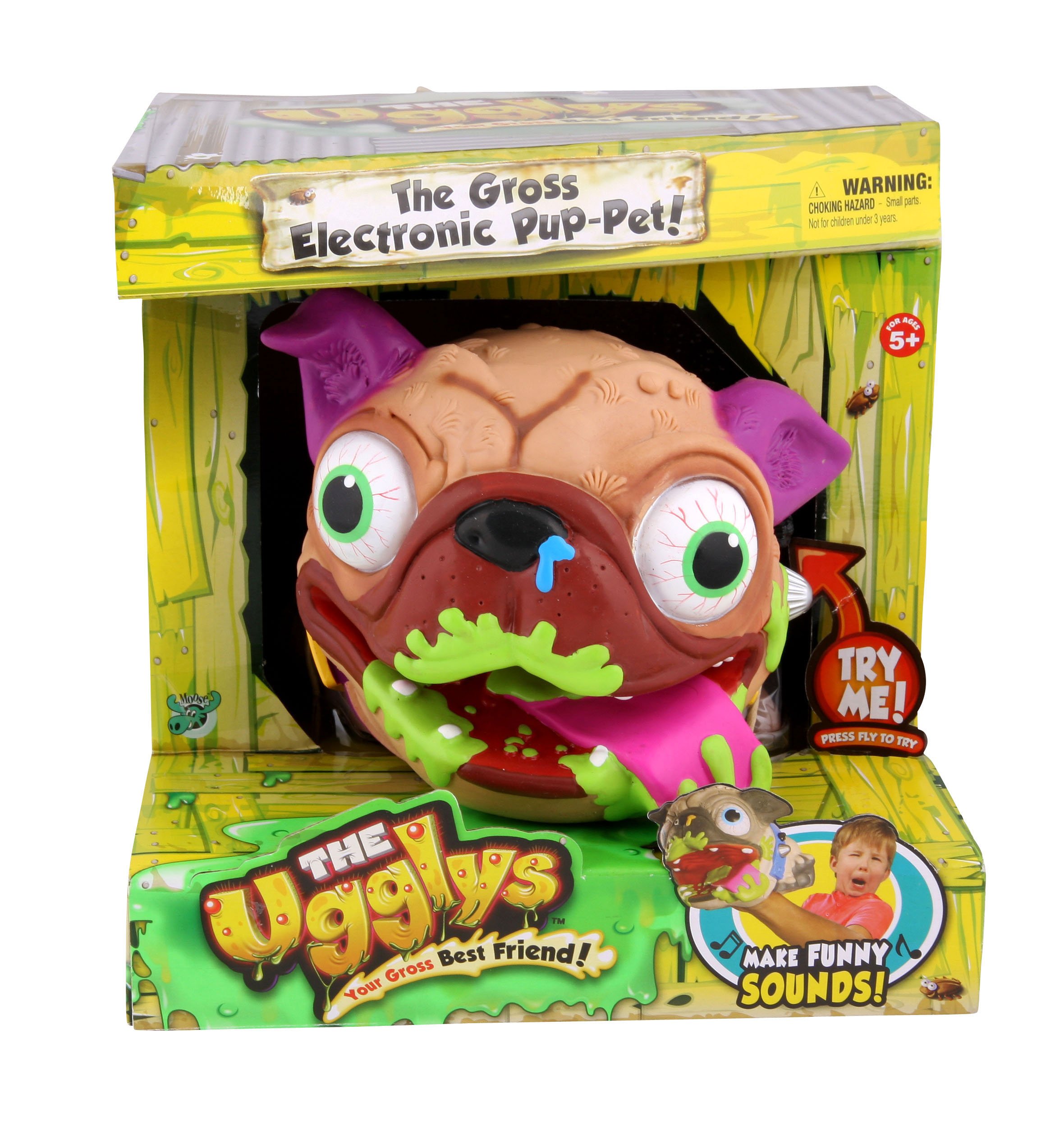 The Ugglys Pet Shop - 8 Pack Of Uggly Pet Figures- Series 1- Styles Will Vary - Foto 6