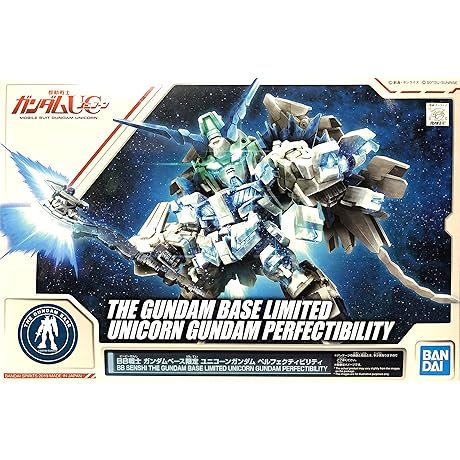 SD GUNDAM BB WARRIOR GUNDAM BASE LIMITED UNICORN GUNDAM PEREFFECTIVITY