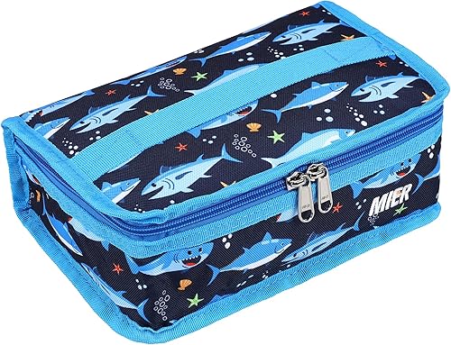 Miniatura 7 de MIER - Lonchera portátil, bolsa estilo hielera para almacenamiento de comida, térmica con aislamiento, lonchera.