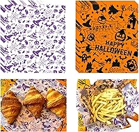 Vista 23 de 150 hojas de cera con estampado de café, envoltura a prueba de grasa, papeles pergaminos, forro para freidora de aire, forros para cestas