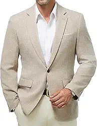 Blazer masculino casual esportivo leve com um botão