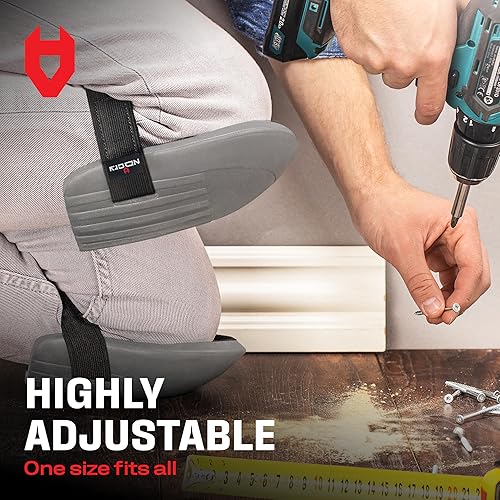 Miniatura 49 de NoCry Rodilleras de jardinería para mujeres y hombres – Acolchado de espuma impermeable en un diseño ligero pero duradero; fácil de llevar con Verde