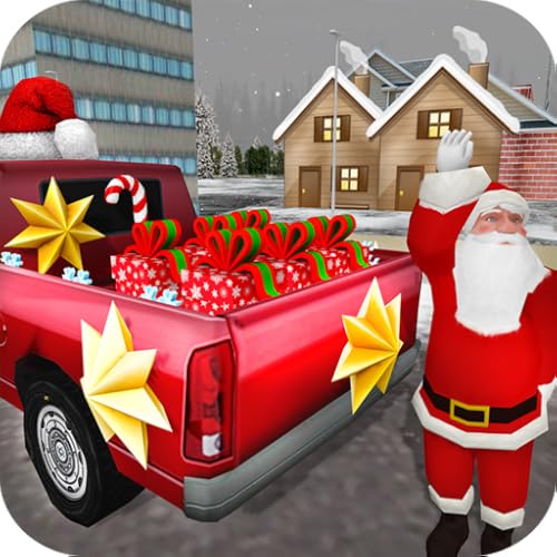 Super Père Noël jeu Cadeaux de livraison: Drive in Christmas