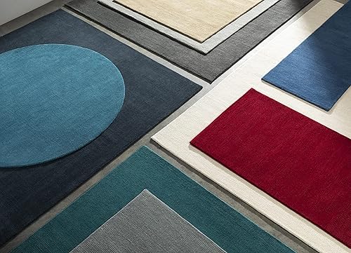 Miniatura 7 de Mark&Day Rennes - Alfombras de lana, 5 x 8, alfombra moderna de color azul brillante, para sala de estar, dormitorio o cocina (5 x 8 pies)