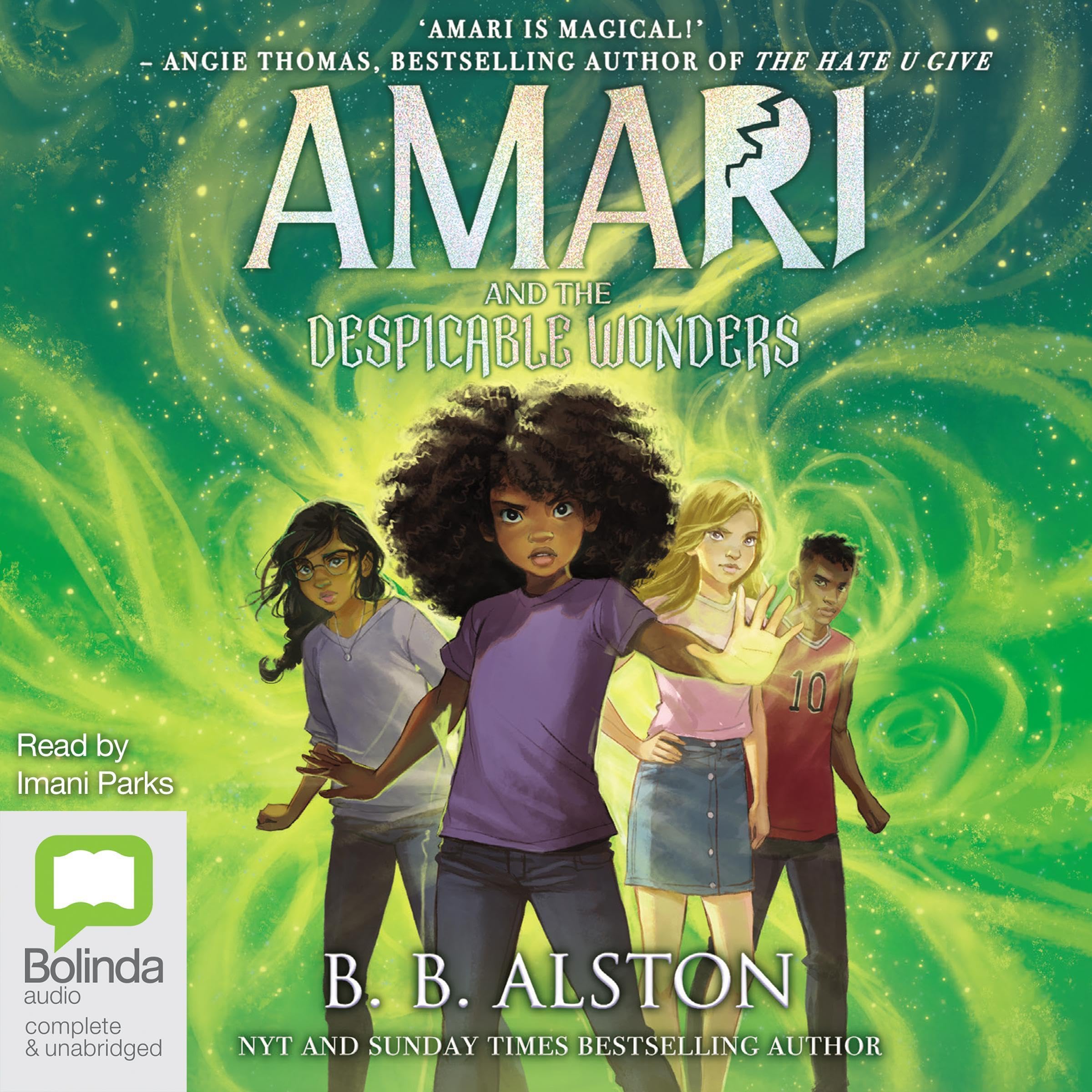 Cover art for Amari and the Despicable Wonders