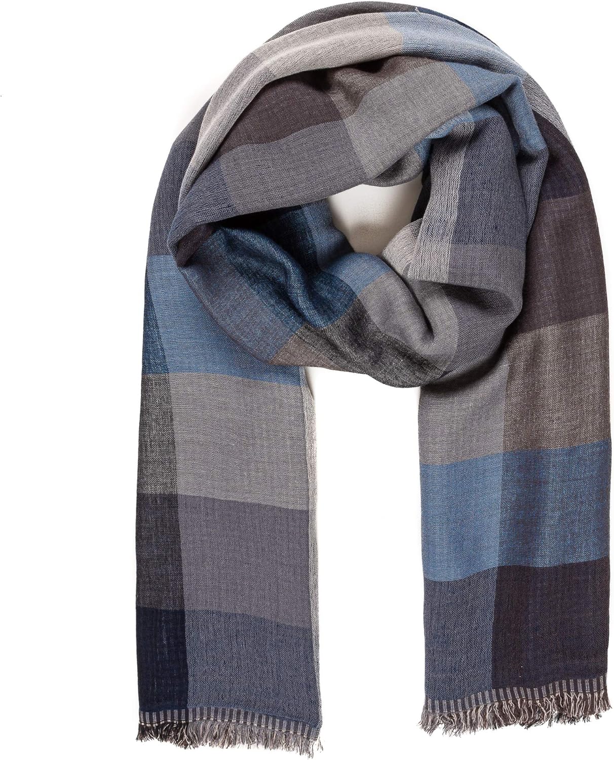 Scarf for Men Lightweight Paisley Fashion Scarves Man Gentleman Summer Fall (MFS07) at  Men’s Clothing store