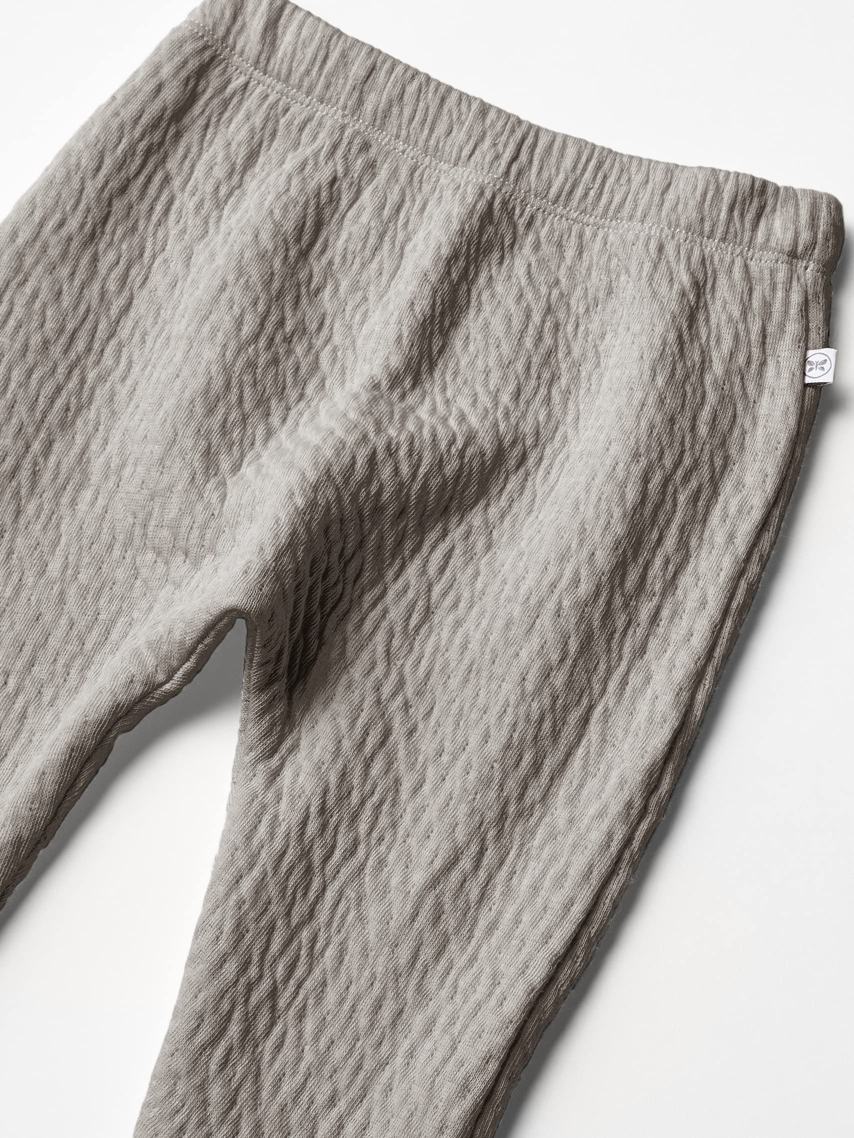 HonestBaby Organic Cotton Matelasse Pant - Spodnie Uniseks - niemowlęta