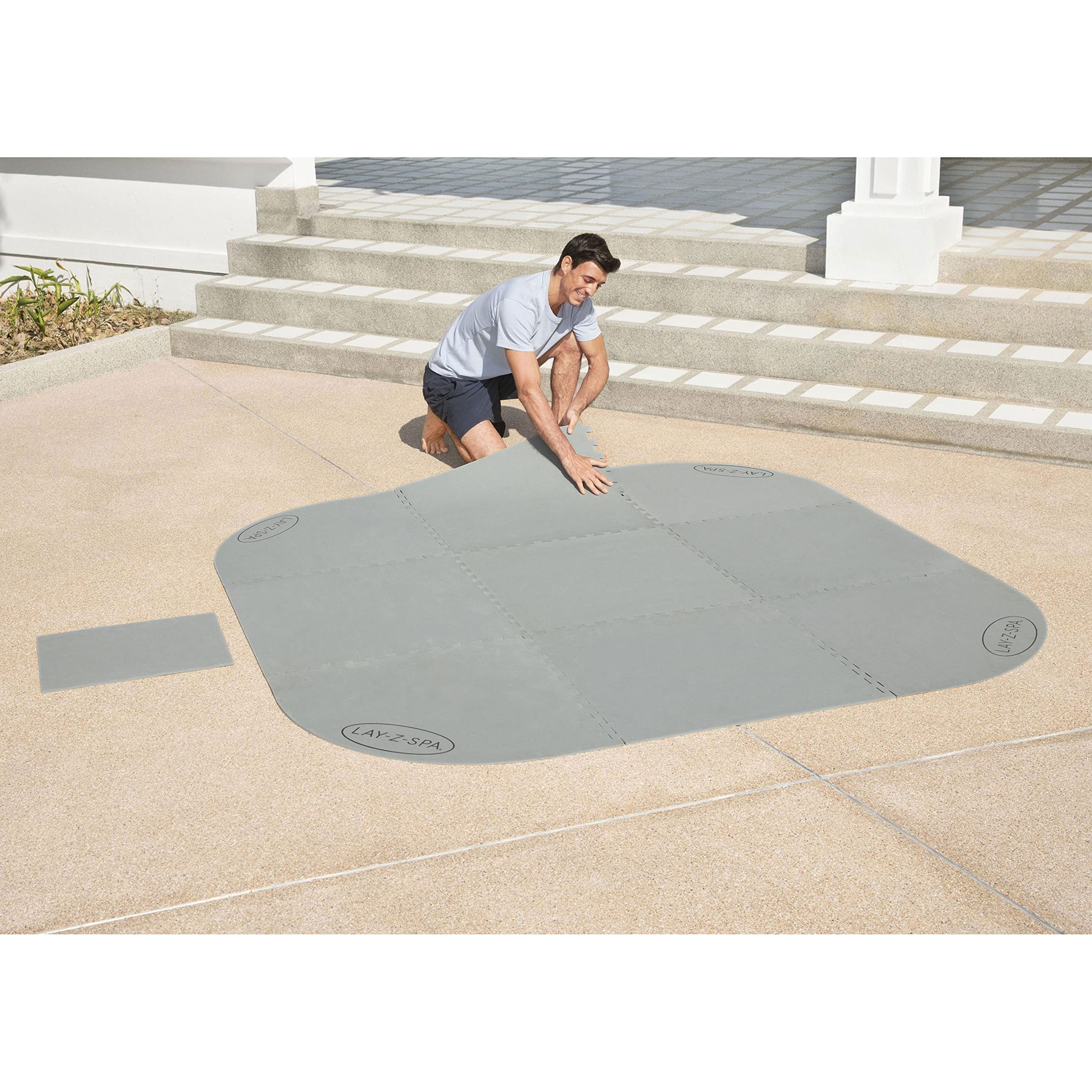 Amazon.co.jp: Bestway Lay-Z-Spa フロアプロテクター : DIY・工具