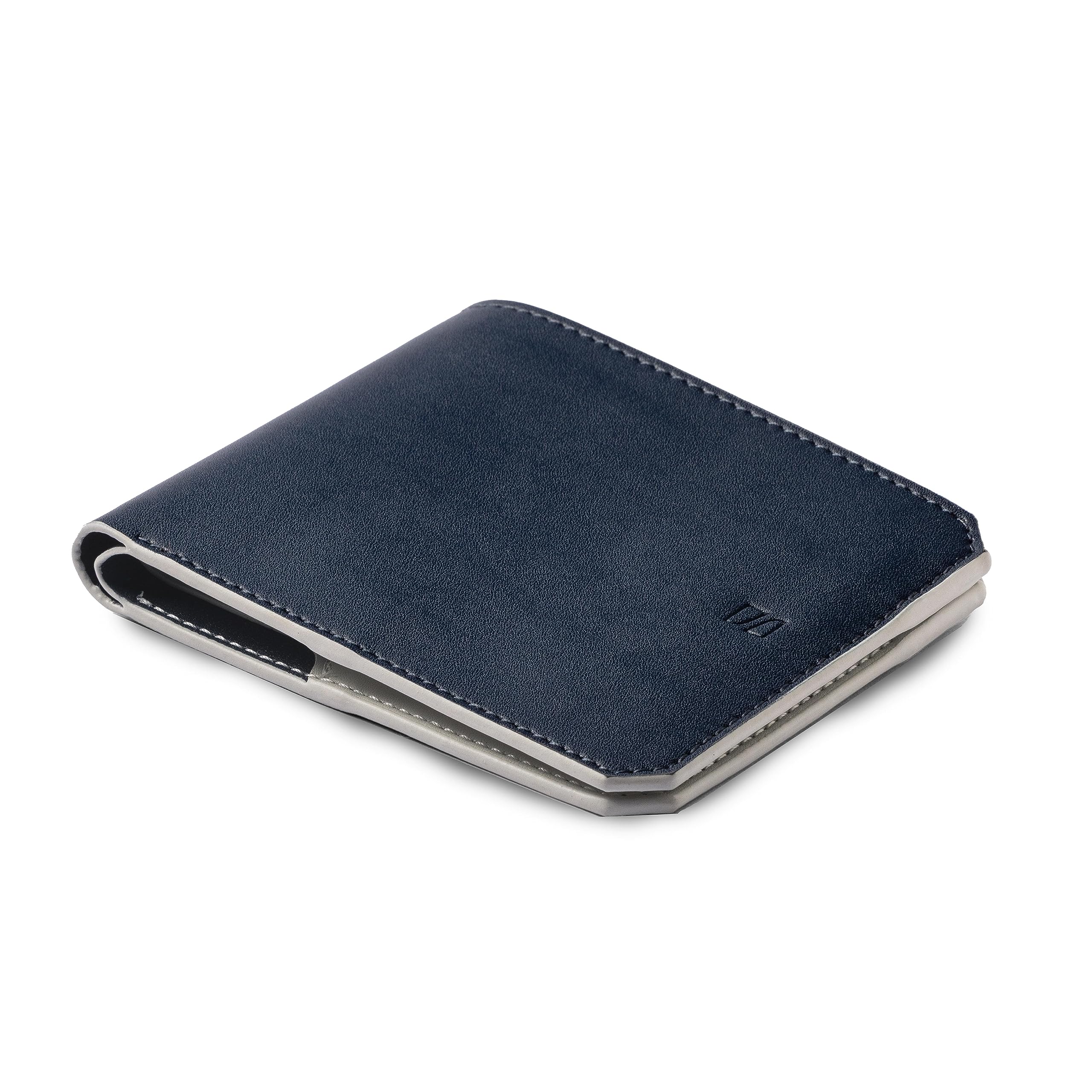 Faux Leather Abundance Wallet For Men | Rfid Protected | Mindful Microfibre | 6 Card Slots & 2 Hidden Pockets | 15 Month Warranty (Deep Blue)