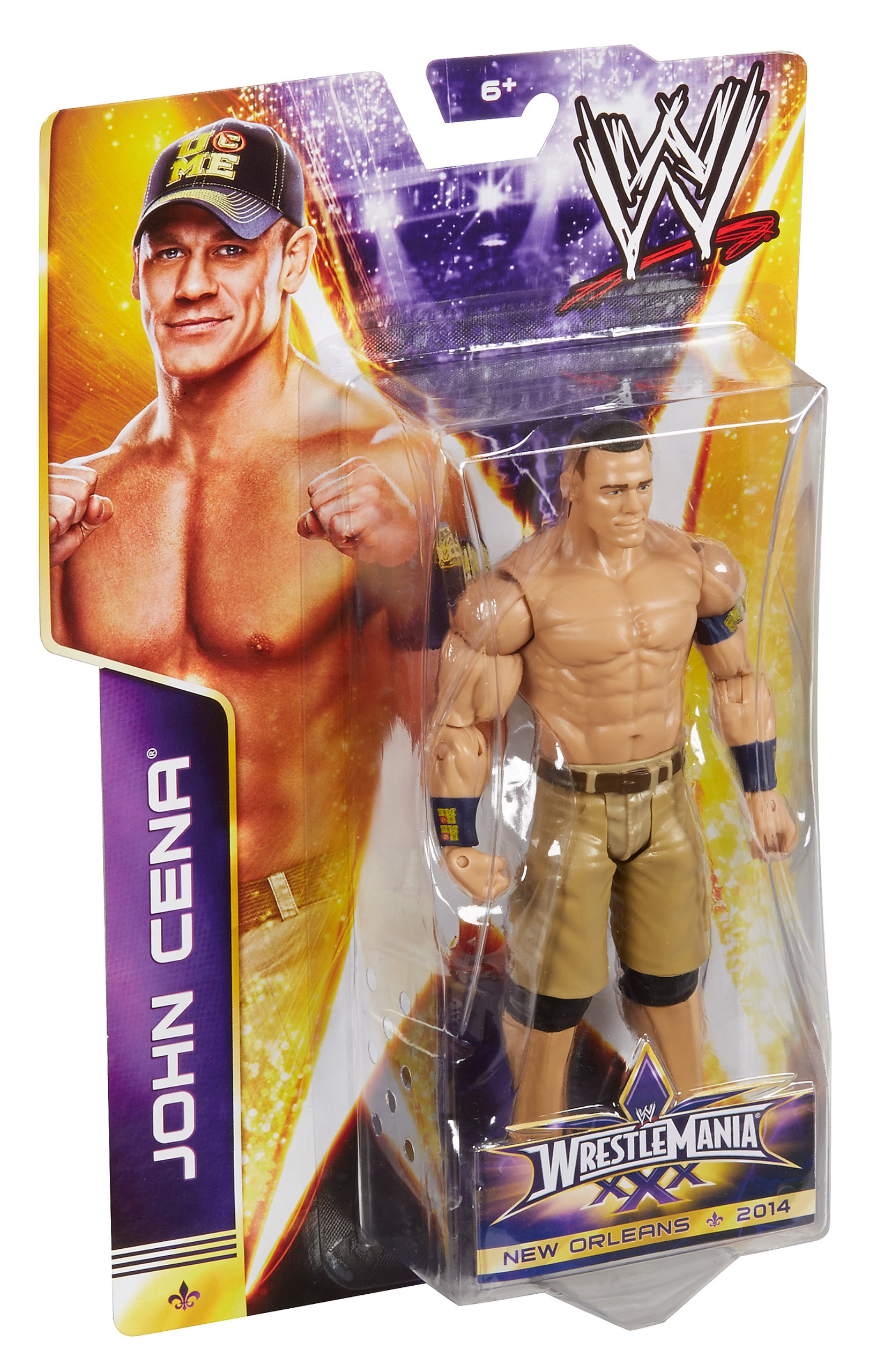 MATTEL - WWE フィギュア USA アメリカ プロレス John Sena ジョンセナ Amazon.com: Mattel WWE Elite Collection WrestleMania Action