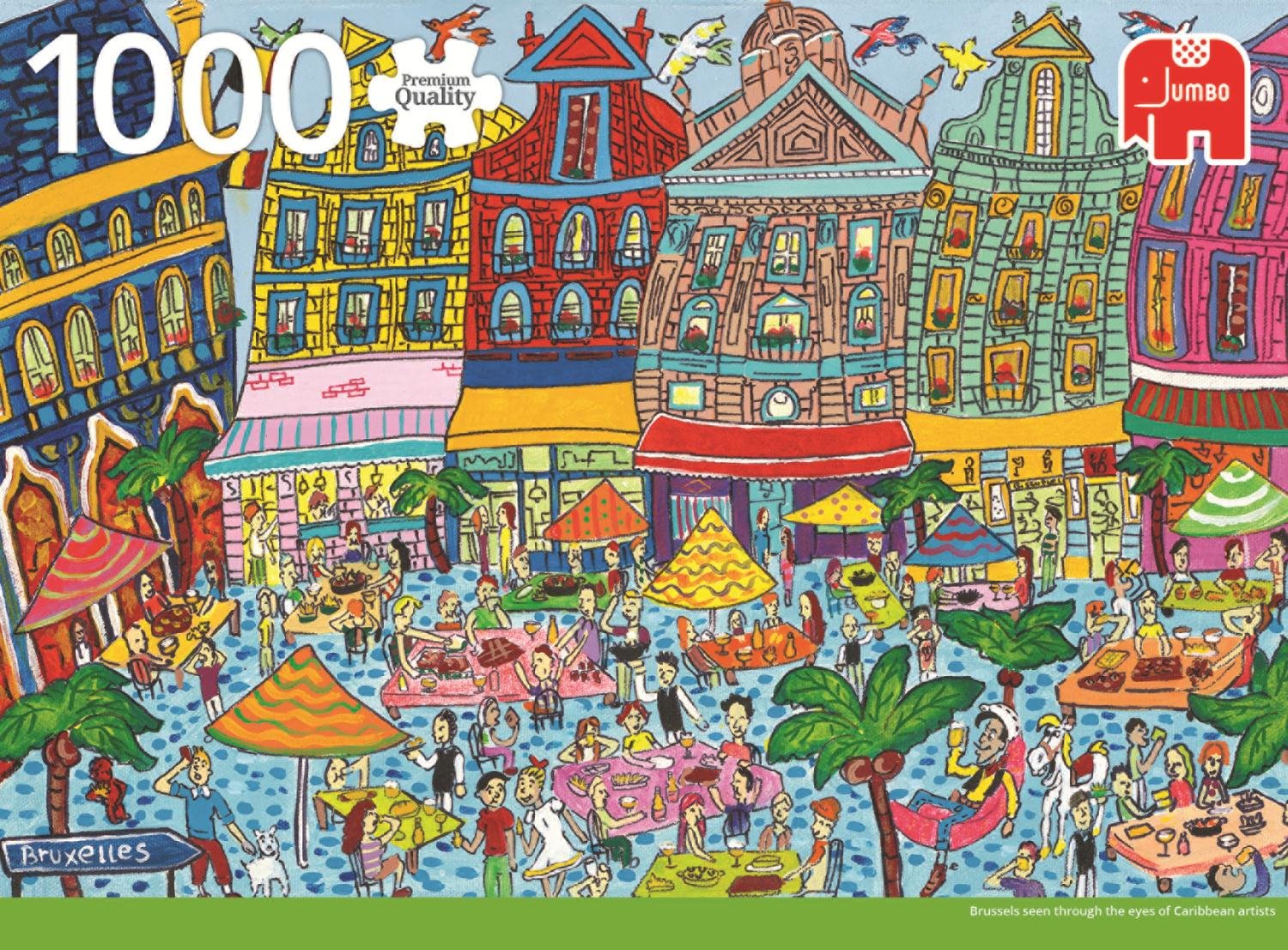 Amazon.co.jp: ジャンボ (Jumbo) 1000ピース ジグソーパズル