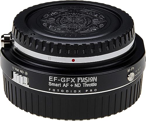 Miniatura 4 de Fotodiox Vizelex Cine ND Throttle Fusion - Adaptador de lente compatible con lentes Canon EOS EFEF-S a cámaras Fujifilm G-Mount GFX