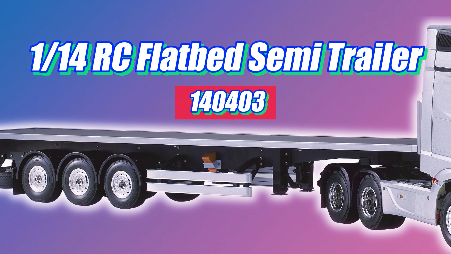 Amazon.com: TOUCAN RC HOBBY US in Stock RC Chassis Flatbed Semi