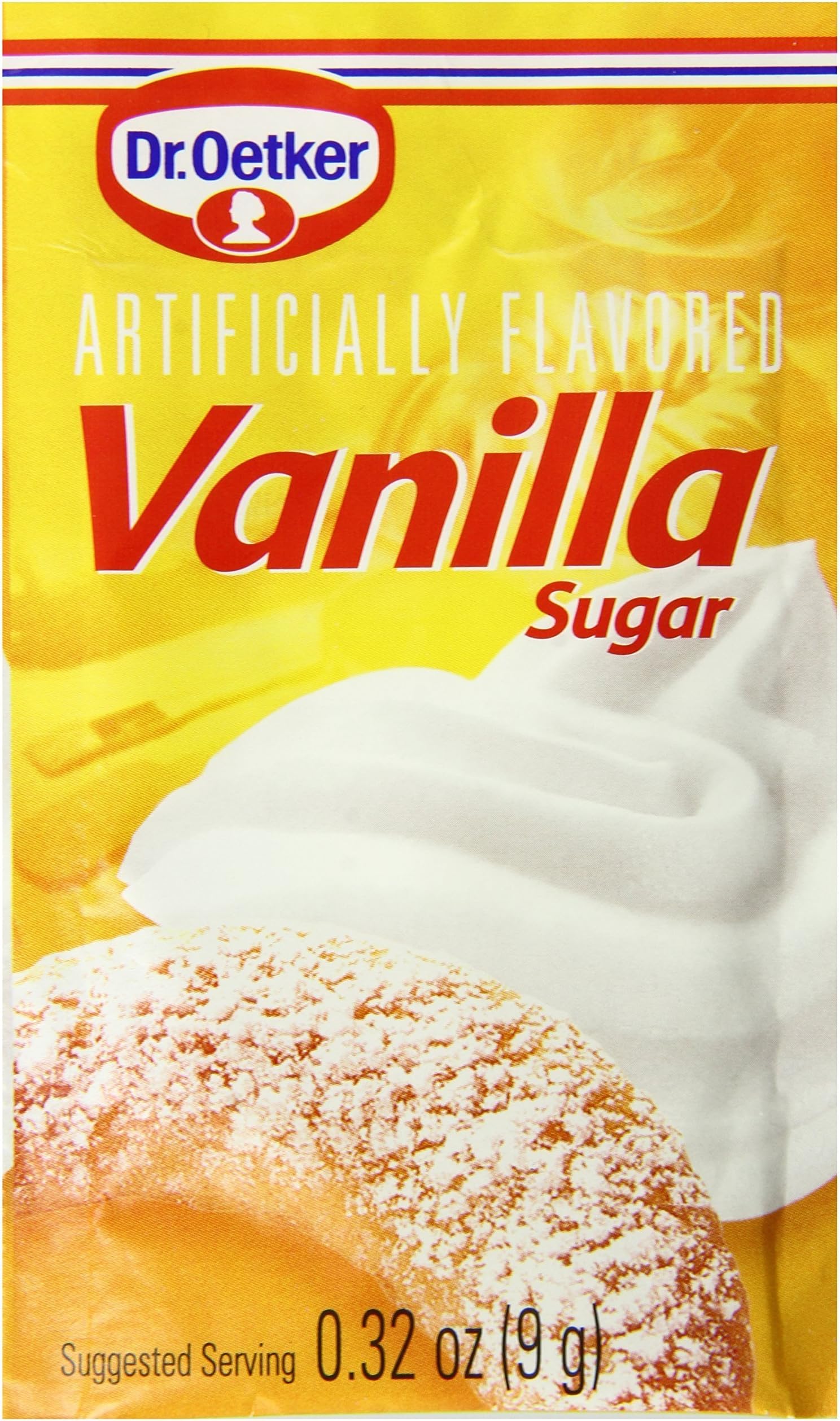 Dr. Oetker Vanilla Sugar, .32 Oz., 12 Count