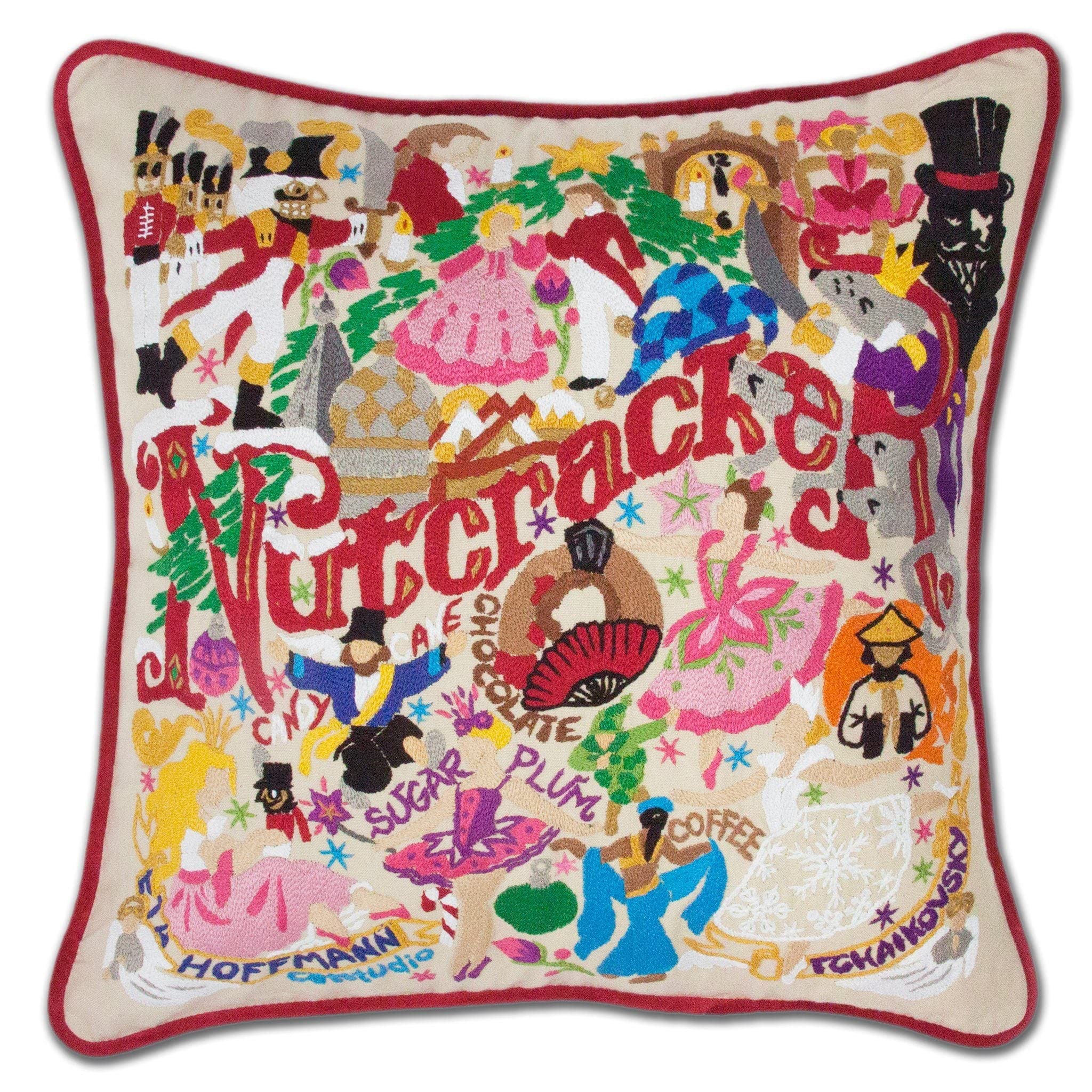 nutcracker throw pillows