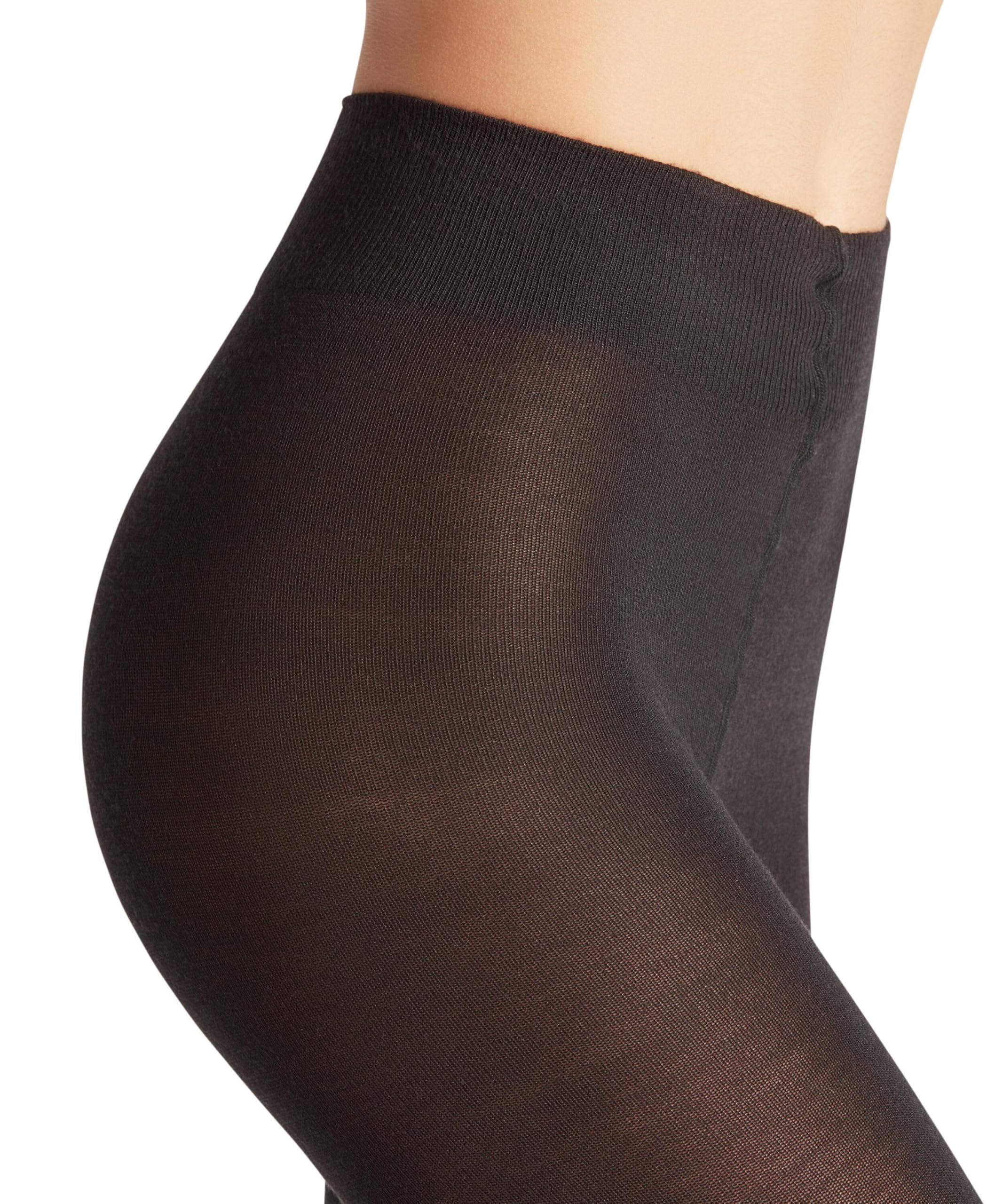 FALKE Damskie Softmerino Rajstopy oddychająca regulująca temperaturę neutralizująca zapachy wełna bawełna wzmocnione miękki wygodny brzeg płaski szew ciepłe do biznesu i na co dzień 1 Para