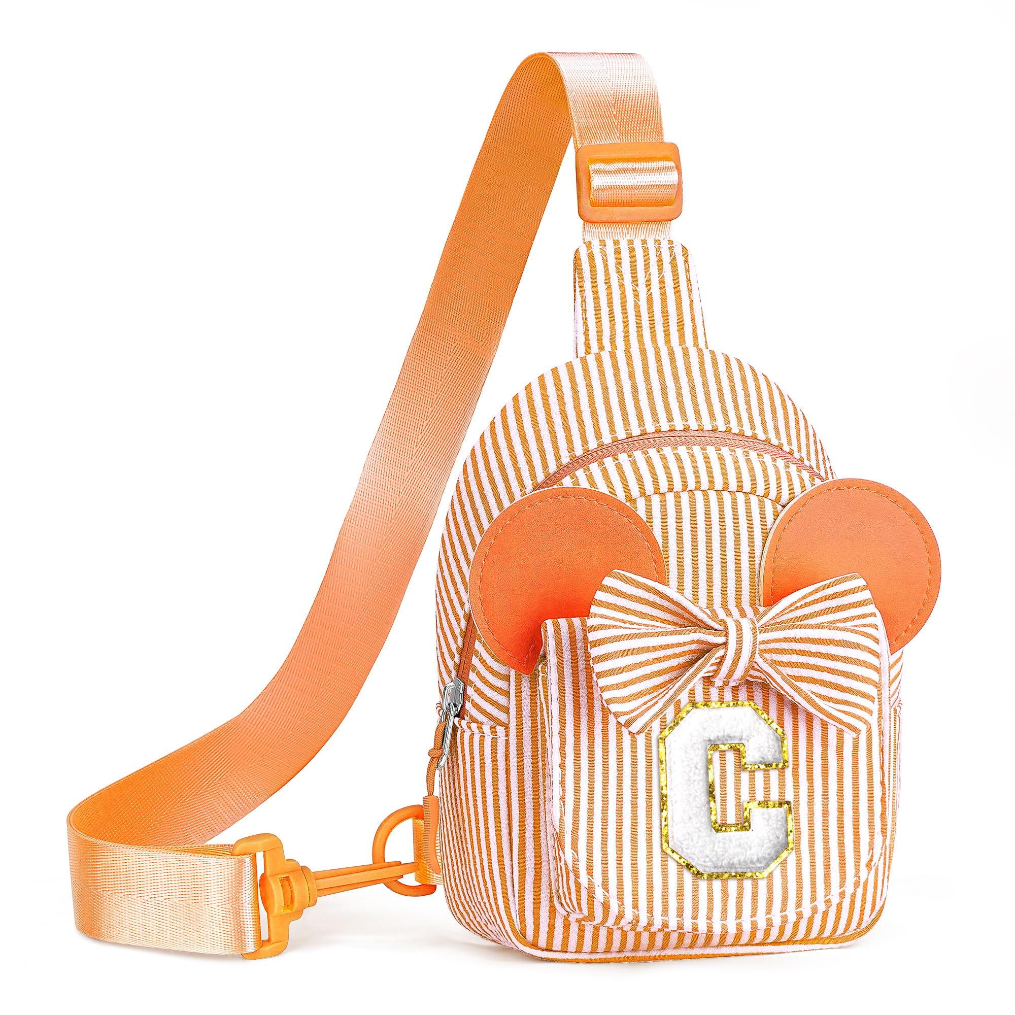 Birthday Gifts for 2 3 4 5 6 Year Old Girl Kids Sling Bag, Orange C