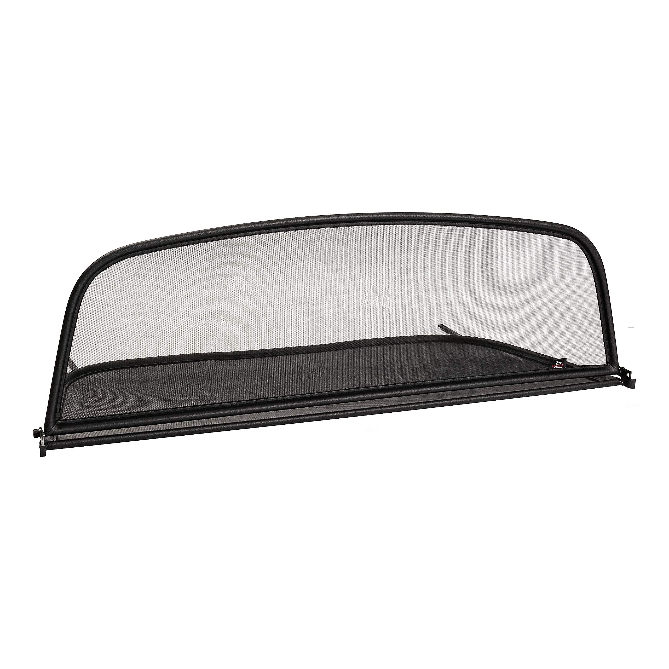 Windschott kompatibel mit Audi A4 B6 B7 Cabriolet 2002-2009 Schwarz Schnellverschluss