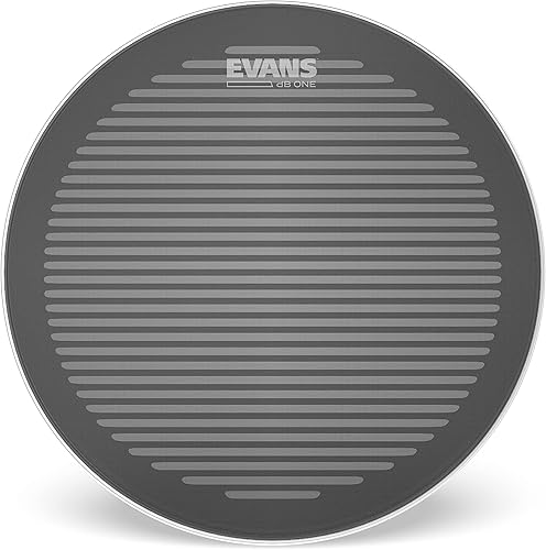 Evans Cabezales de tambor - dB One Snare Batter - Reduce el volumen - Tonos equilibrados, fieles al kit - 14 pulgadas
