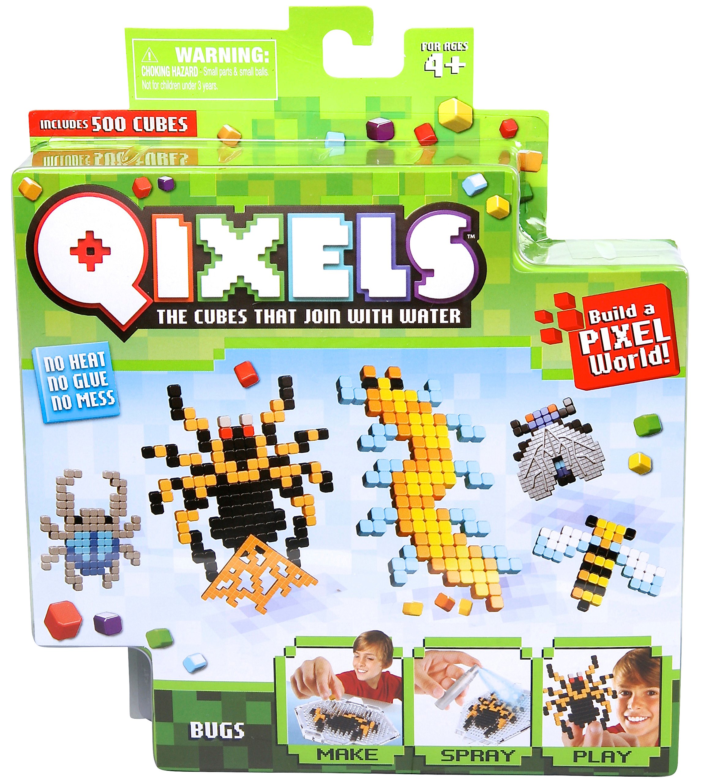 Amazon.com: QIXELS S3 Theme Pack - Bugs : Toys & Games