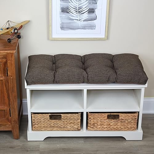 Miniatura 2 de Klear Vu Cojín antideslizante para entrada silla de piano bancos de cocina y asientos de ventana para uso en interiores en superficies duras 33