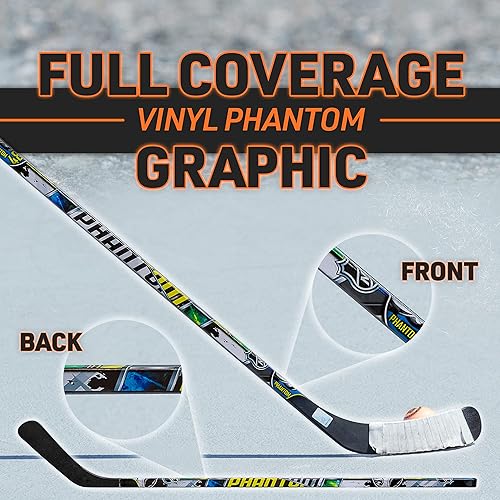Miniatura 7 de Franklin Sports NHL 1090 Phantom Street Hockey Stick de 40 pulgadas