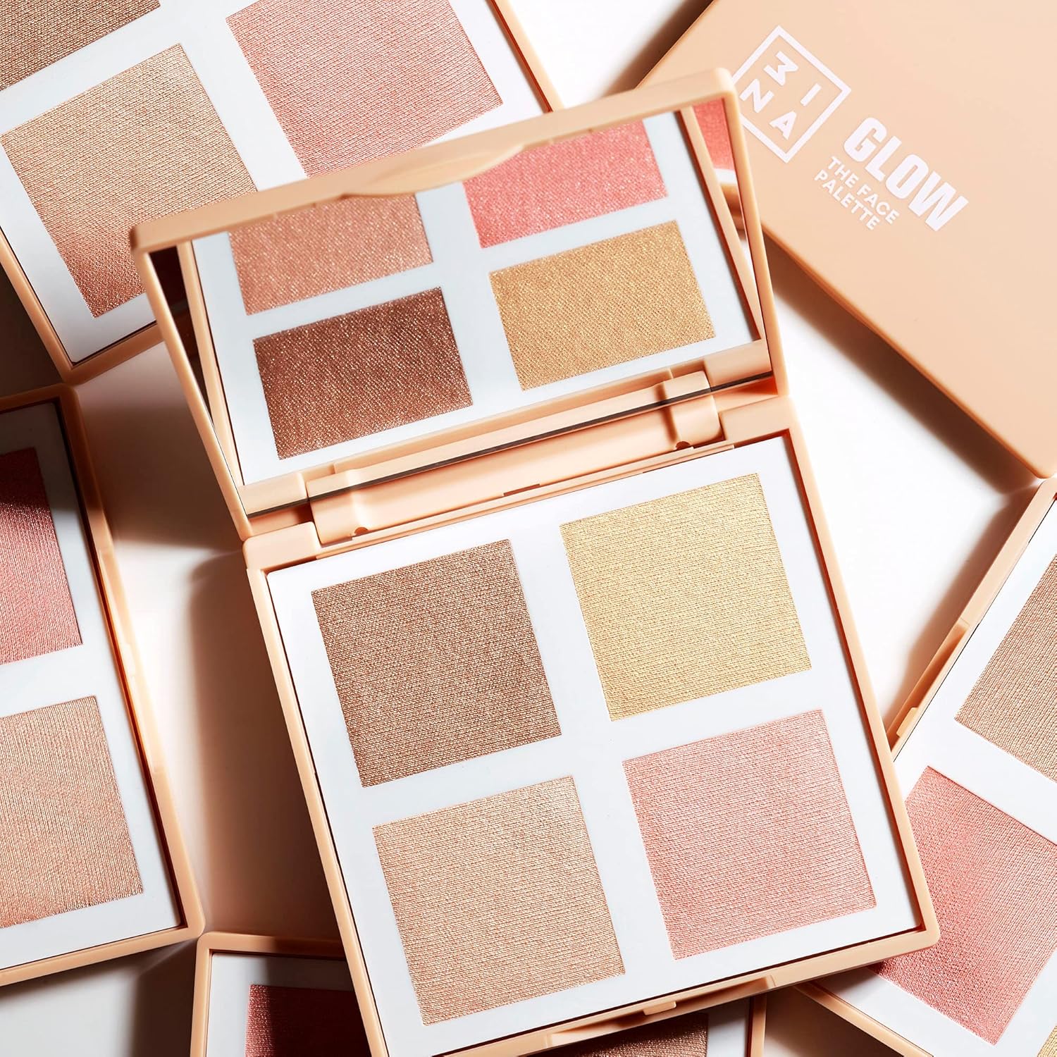 3ina Makeup Cruelty Vegan The Glow Face Palette Face And Body