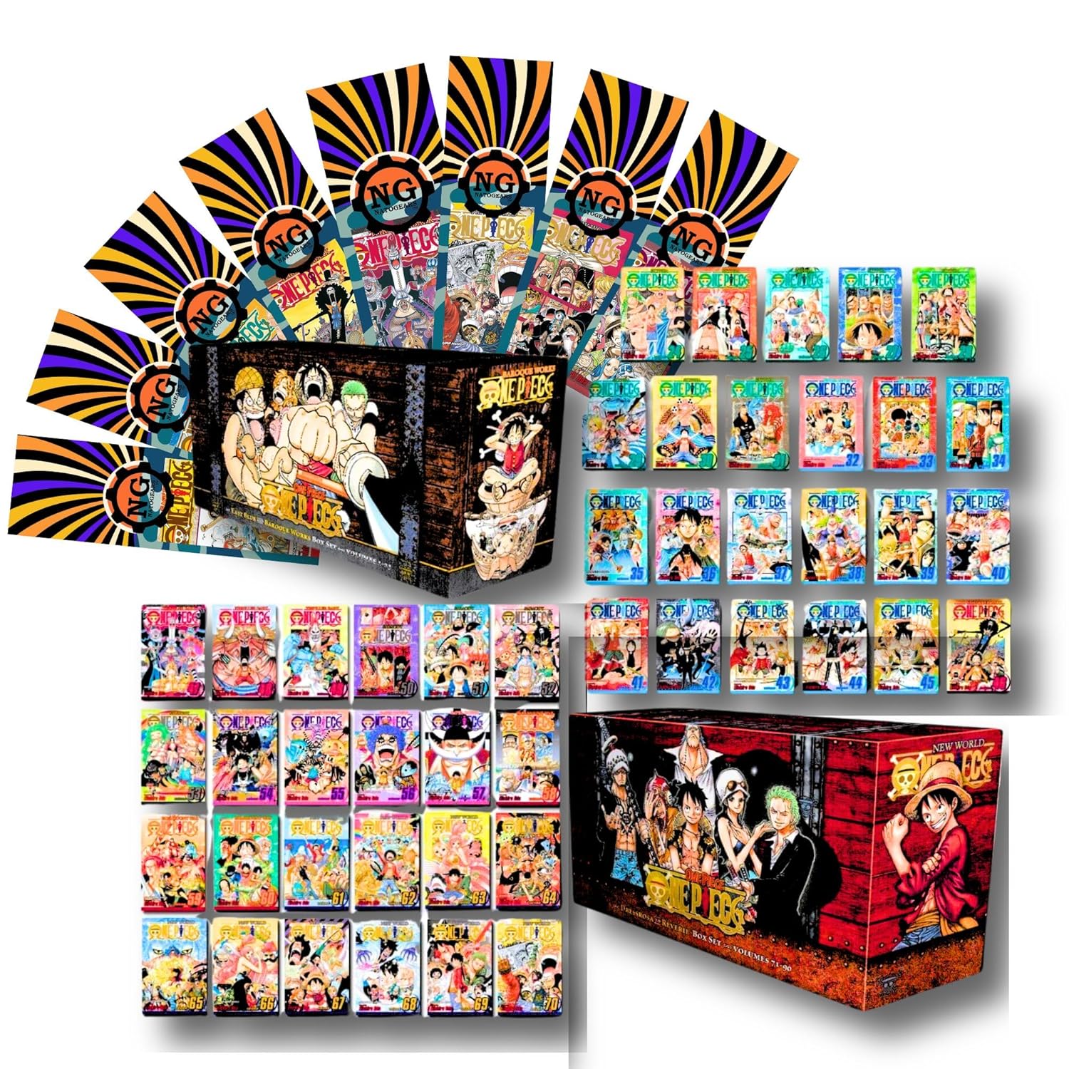 ONE PIECE ワンピース BOX EP1〜9 全90巻 ONE PIECE 第一部 EP1 BOX・東の海／尾田 栄一郎 | 集英社 ― SHUEISHA ―