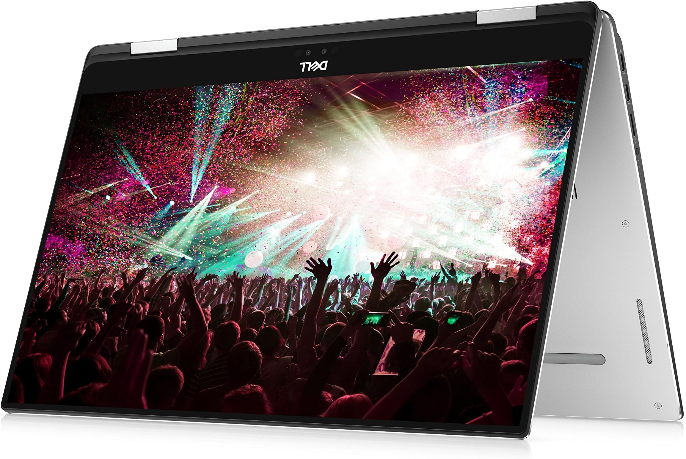Dell XPS 15 (2-in-1) 15.6 Inch 4K UHD Touchscreen LED InfinityEdge Display Notebook - (Silver) Intel i7-8705G 4.1 GHz, 16 GB RAM, 512 GB SSD, Radeon Vega, Windows 10 Home