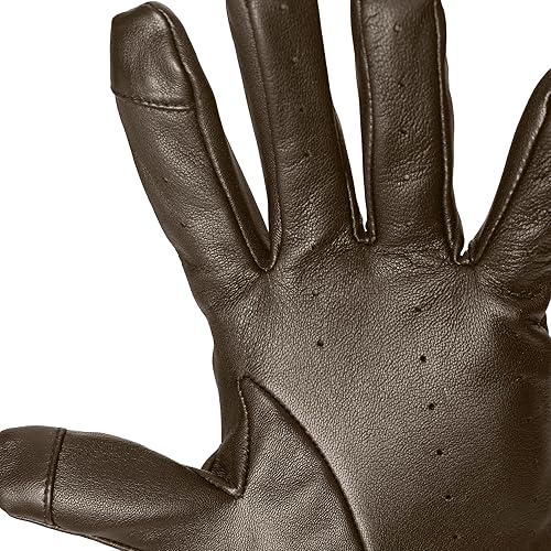 Miniatura 3 de Pratt and Hart Momentum RS6768 - Guantes de piel de oveja para hombre con pantalla táctil